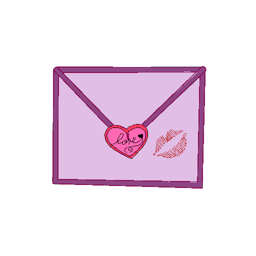 Envelope drawing by mushoe