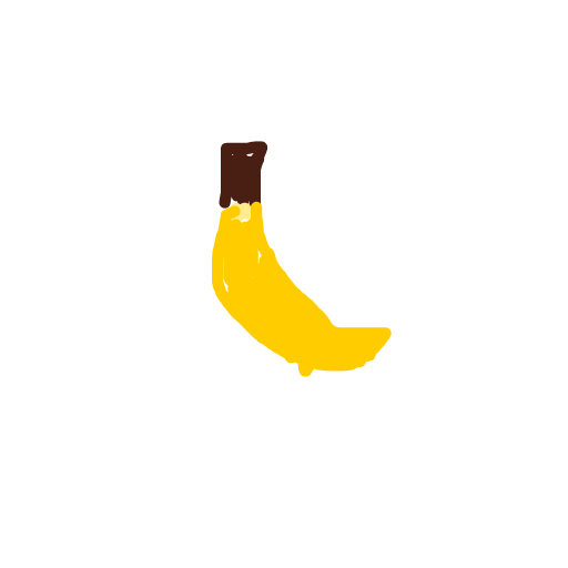 Banana drawing by wind-fresh-wheel