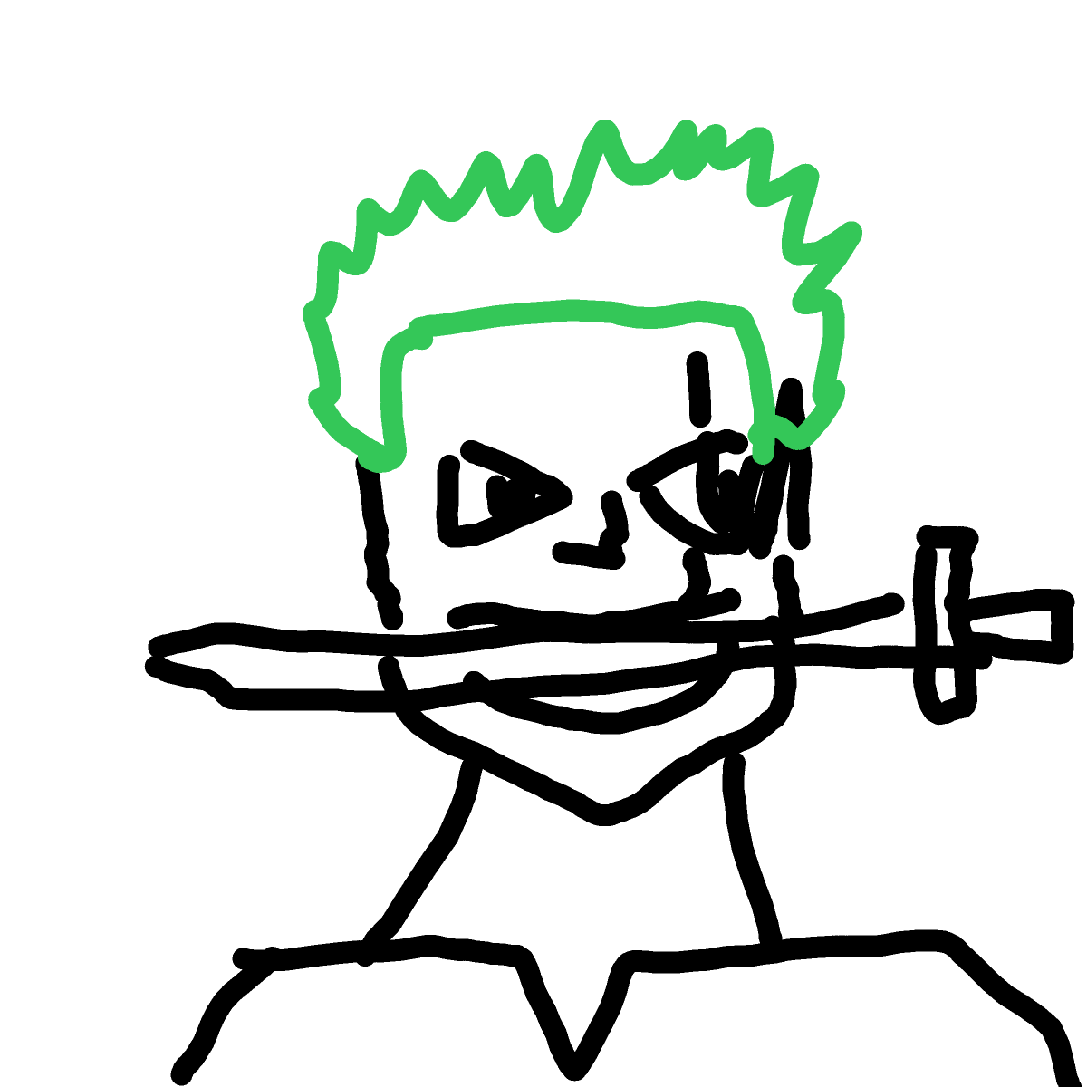 Zoro drawing by Tessie