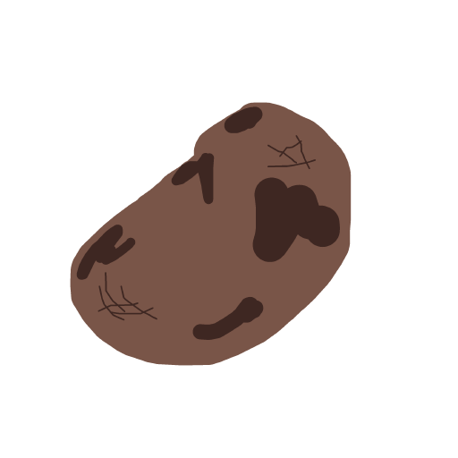 Potato drawing by thegreatbeargod