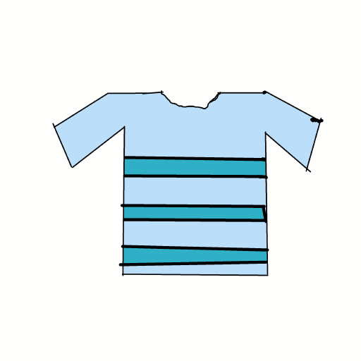 Shirt drawing by Almog