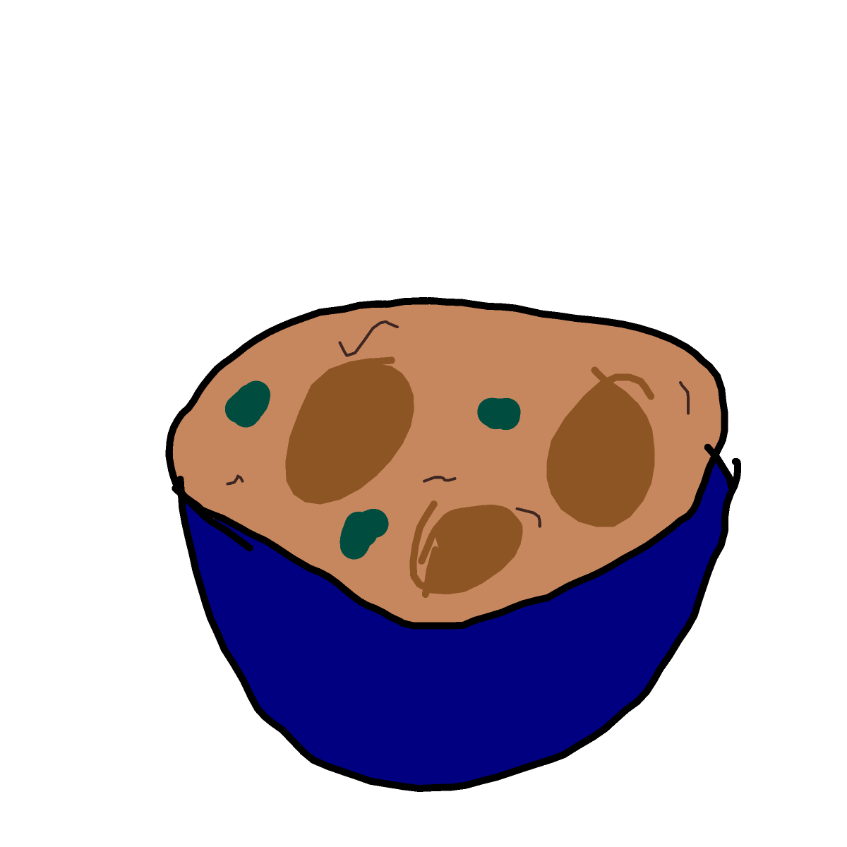 Soup drawing by Bri3