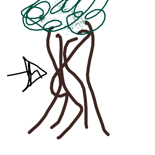 Trunk drawing by Bri3