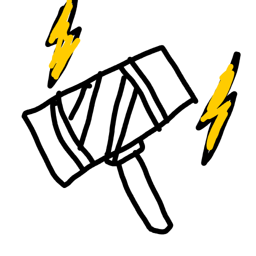 Mjolnir drawing by chaddyboyyo
