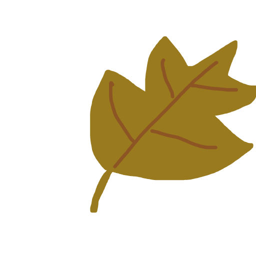 Leaf drawing by isi