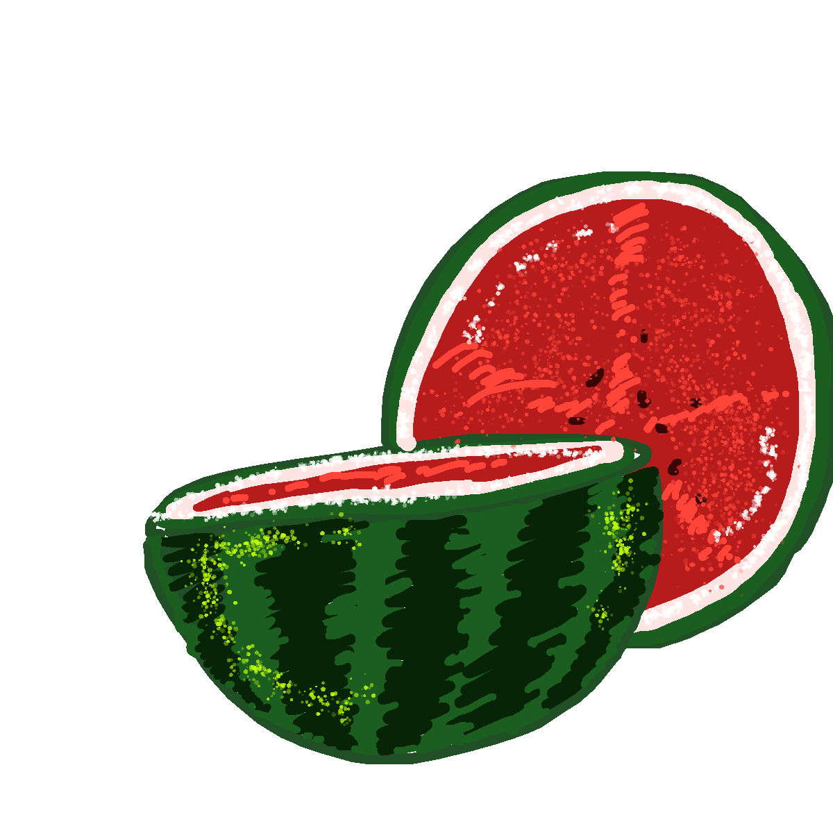 Watermelon drawing by nammy