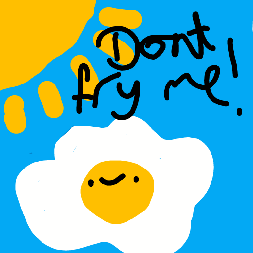 Egg drawing by Poppy
