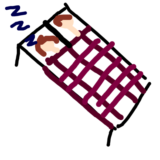 Bed drawing by edge-coal-earth