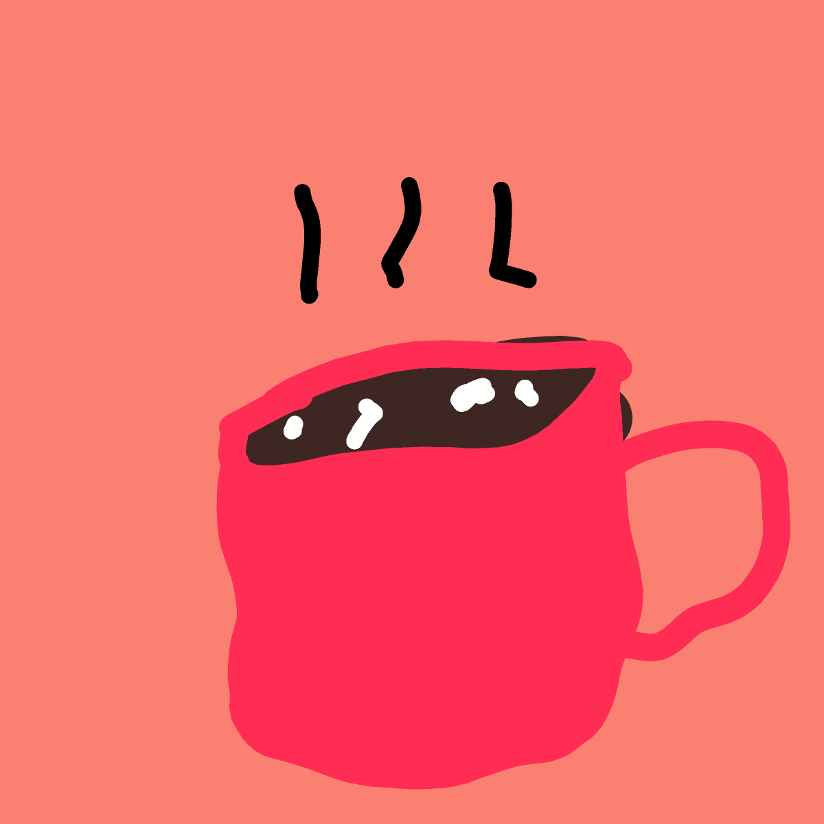 Hot Cocoa drawing by zinc-solo-artist