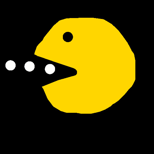 Pac-Man drawing by lucky-bold-valor
