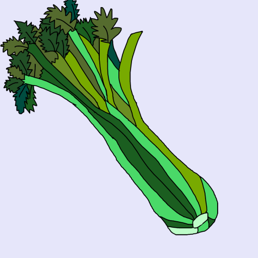 Celery drawing by krissywissy