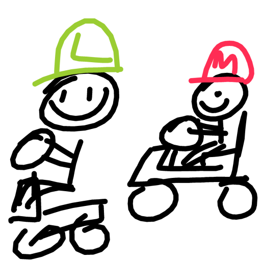 Mario Kart drawing by aeropuppy