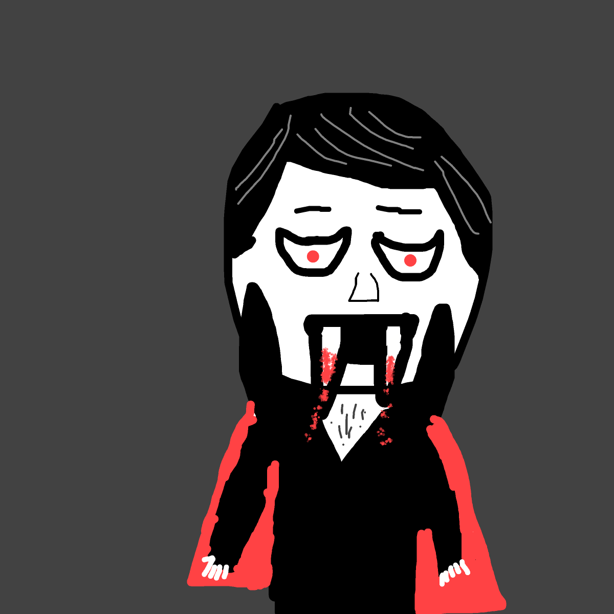 Vampire drawing by dan