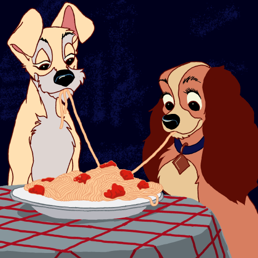 Pasta drawing by Soybean