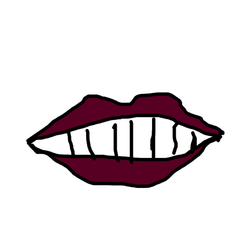 Teeth drawing by nyca
