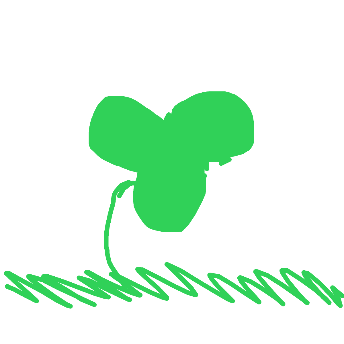 Shamrock drawing by delta-hyper-spire