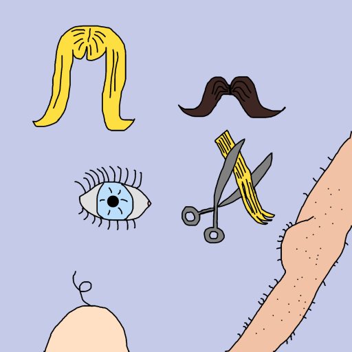 Hair drawing by krissywissy