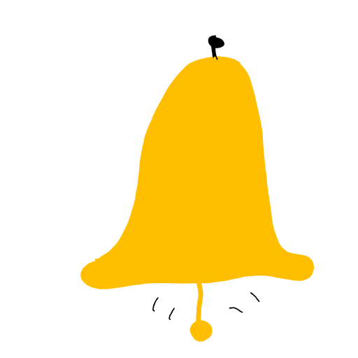Bell drawing by Shandi