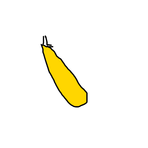 Banana drawing by mathis