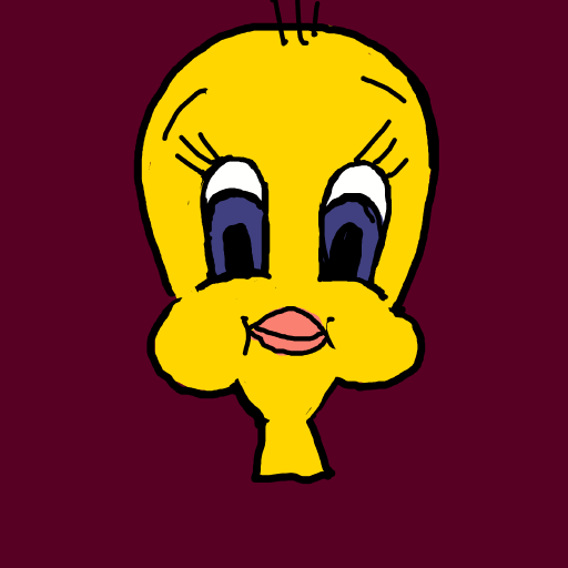 Tweety drawing by moon-dark-chief