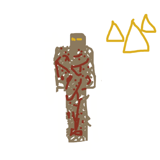 Mummy drawing by delta-teal-hand