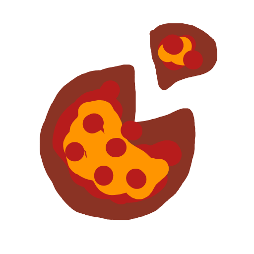 Pizza drawing by base-just-king