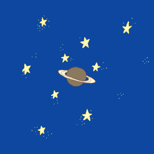 Saturn drawing by marimou