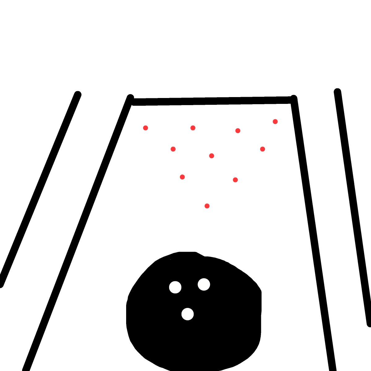 Bowling drawing by tandman