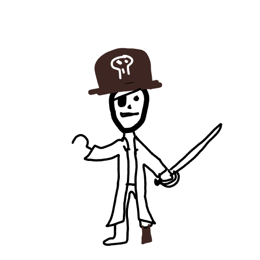 Peg Leg drawing by MoDarsot