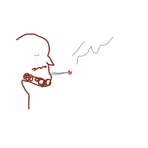 Cigarette drawing by coal-mild-peace