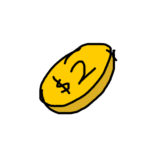 Gold Coin drawing by mikestam195