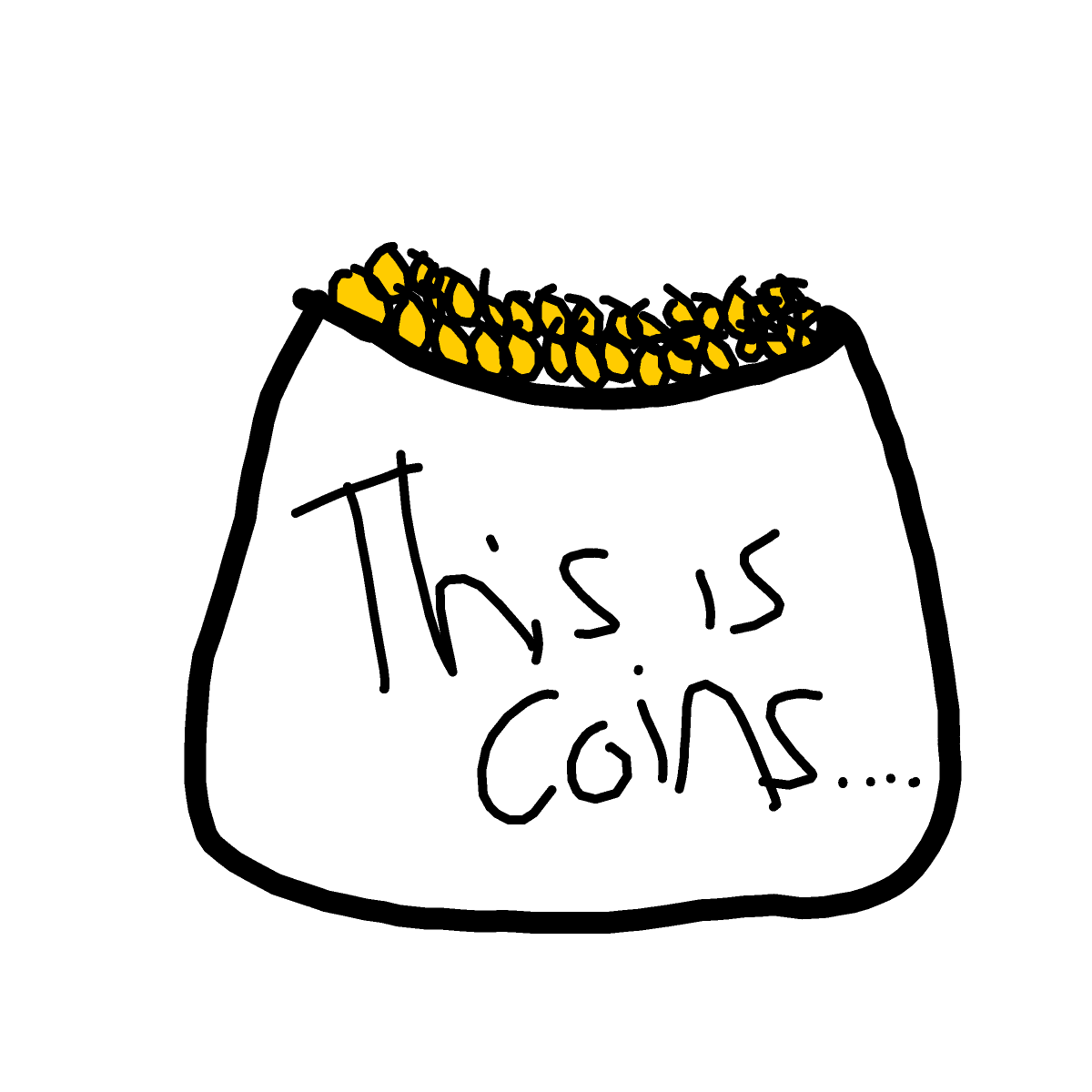 Pot of Gold drawing by KevinFaber