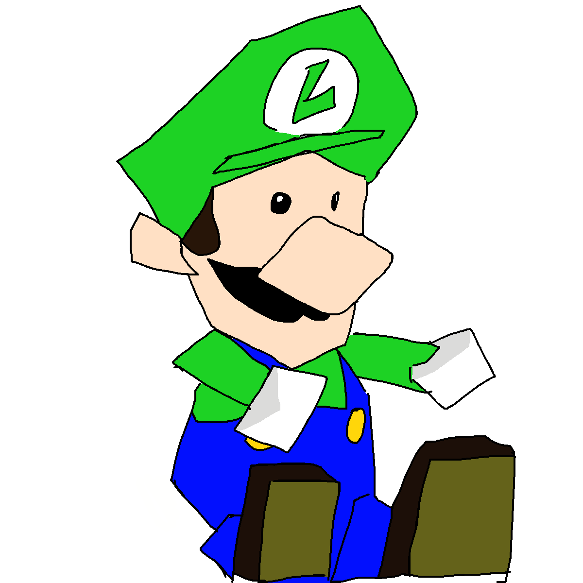 Luigi drawing by nammy