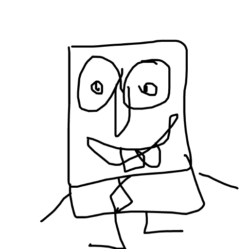 SpongeBob drawing by mikl pickle