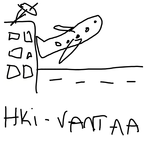 Airport drawing by motko