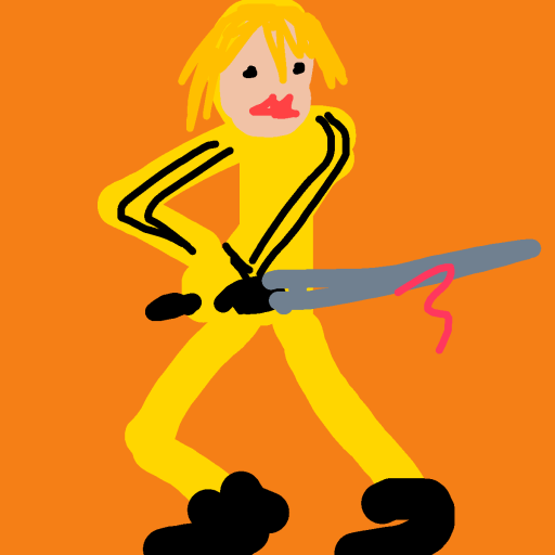 Kill Bill drawing by knoxy