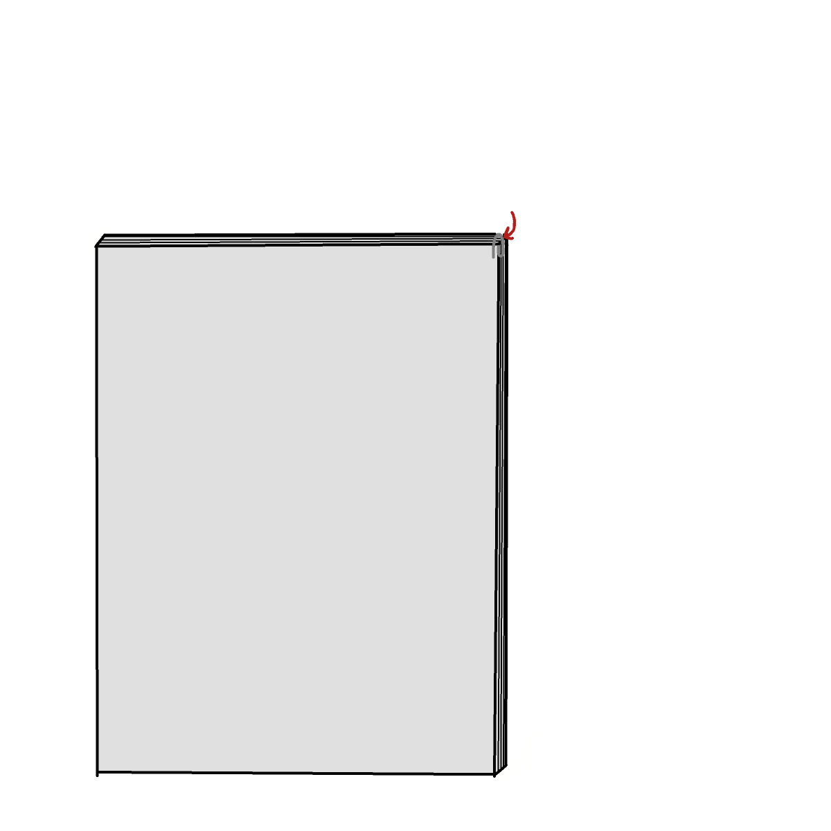 Paperclip drawing by Cwis448