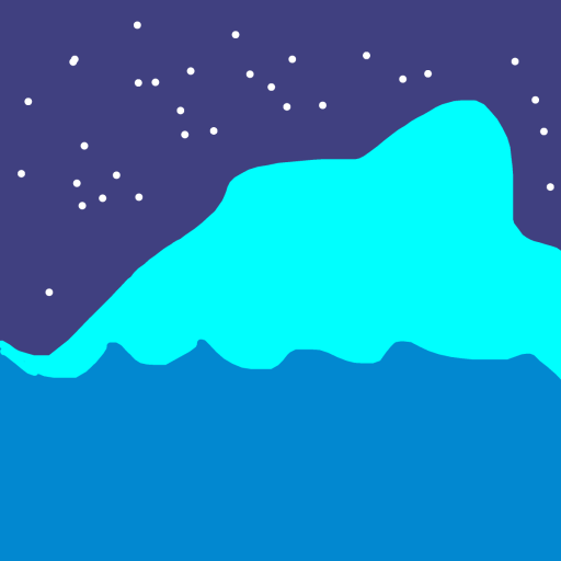 Iceberg drawing by gurtfro