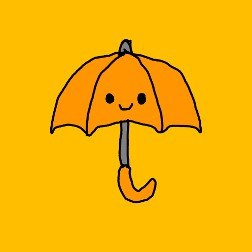Umbrella drawing by Guardianoflives