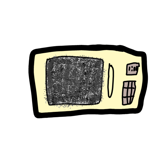 Microwave drawing by hellolilymae