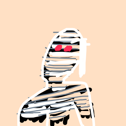 Mummy drawing by beanieweenie