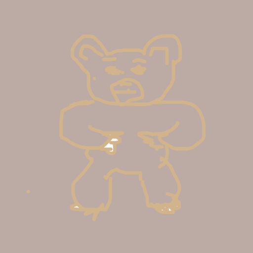 Teddy Bear drawing by delta-hyper-spire