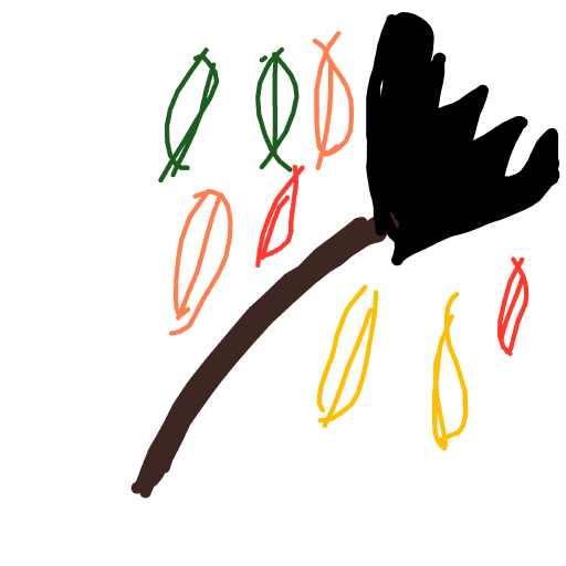 Rake drawing by Bri3