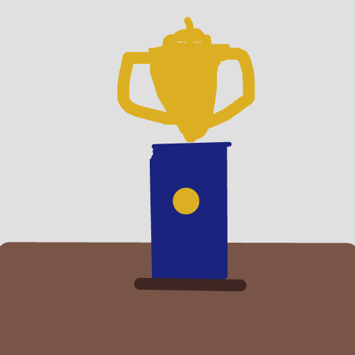 Trophy drawing by nice-draw-designer