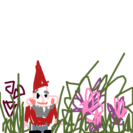 Gnome drawing by crisp-steel-quest