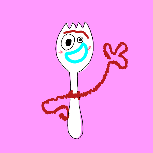 Forky drawing by gamma-coal-wheel