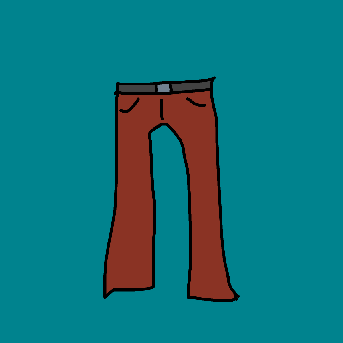 Pants drawing by johnny boy
