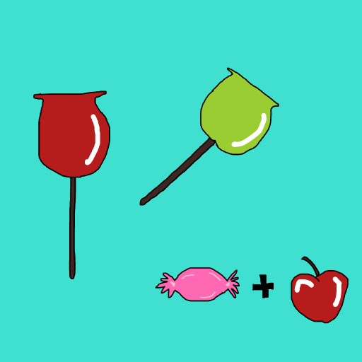 Candy Apple drawing by krissywissy