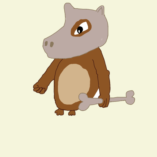 Cubone drawing by nicodarunia