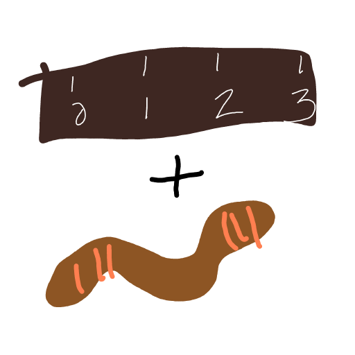 Inchworm drawing by sonic-amber-way